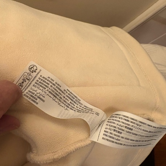 A&F Cream Ribbed Jacket - Picture 7 of 7